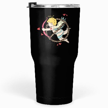 Discover Valentines Day, Valentine Retro Tumblers 30 Oz