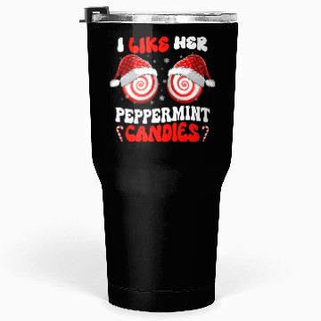 Discover I Like Her Peppermint Candies Couples Christmas Tumblers 30 Oz