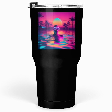 Discover Diving in the Ocean Tumblers 30 Oz