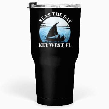 Discover Sunshine-State Florida SEAS DAY KEY-WEST, FL Tumblers 30 Oz