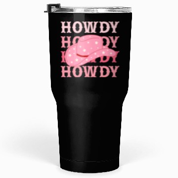 Discover Howdy Cowboy Star Hat Tumblers 30 Oz