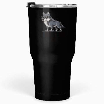 Discover Beautiful gift idea funny quote design Alpha Wolf Tumblers 30 Oz