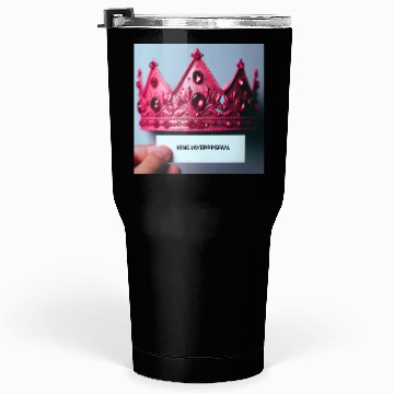 Discover Pink Crown Tumblers 30 Oz