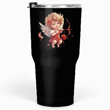 Discover Valentines Day, Valentine Retro Tumblers 30 Oz