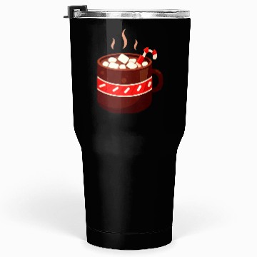 Discover Cozy Hot Chocolate Mug Design Tumblers 30 Oz
