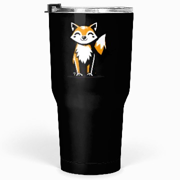 Discover fox in stencil graffiti design Tumblers 30 Oz
