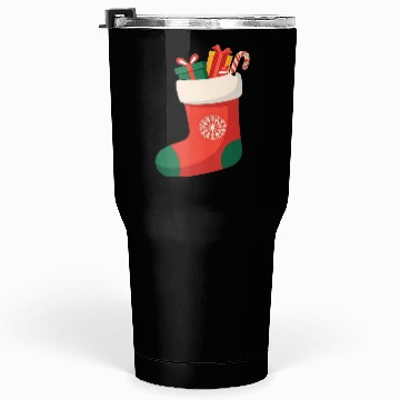 Discover Festive Christmas Stocking Design Tumblers 30 Oz