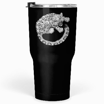 Discover Snow Leopard Cub Tumblers 30 Oz