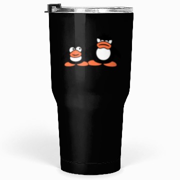 Discover Penguin Two Friends 2 Team Big Brother Angry Crew Tumblers 30 Oz