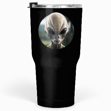 Discover Grey Alien Tumblers 30 Oz