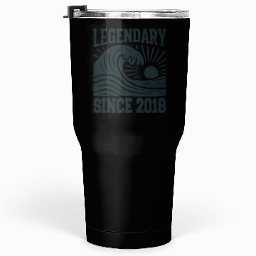 Discover Legendary Since 2018 Birthday Vibes Tumblers 30 Oz