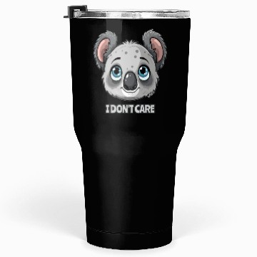 Discover Cute Koala - I Don’t Care Tumblers 30 Oz