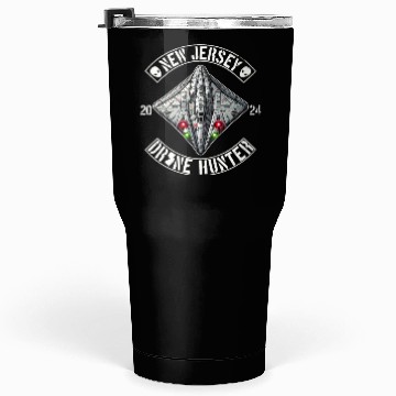 Discover New Jersey Drone Hunter | NJ Drones Aliens UAPs Tumblers 30 Oz