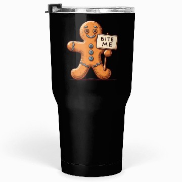 Discover Sassy Gingerbread Man Tumblers 30 Oz