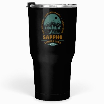 Discover Sappho Summer Camp Tumblers 30 Oz – Lesbian,wlw design