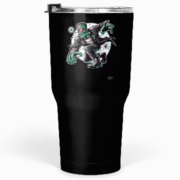 Discover The Green One-Eyed Cyclops Monster Tumblers 30 Oz