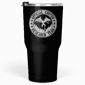 Discover Official Cryptid Research Team | Cryptids Mothman Tumblers 30 Oz