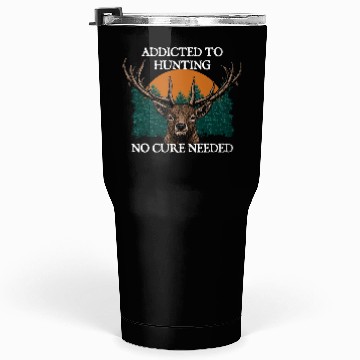 Discover Funny Hunting No Cure Nerd Hunter Weird Tumblers 30 Oz