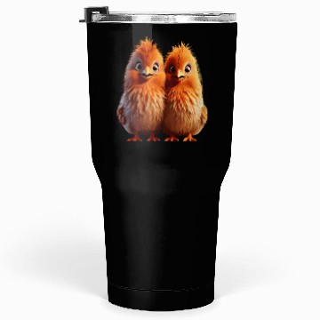 Discover perfect match Adorable Chick Pair Cartoon Tumblers 30 Oz