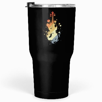 Discover Violin Retro Style Tumblers 30 Oz