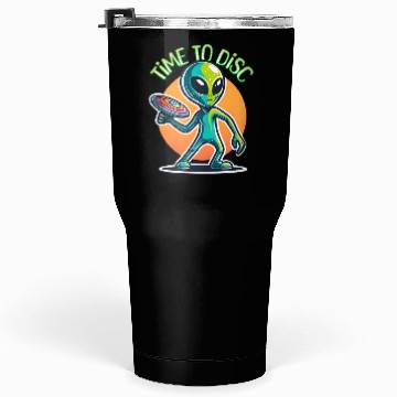 Discover Alien Disc Golf | Retro Extraterrestrial Tumblers 30 Oz