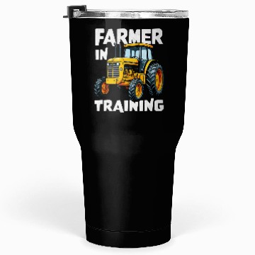 Discover Farmer in Training Farming Tractor Lover Tumblers 30 Oz