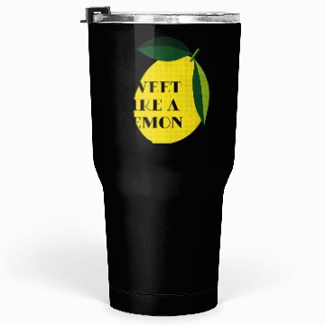 Discover Sweet like a lemon Fruit Citrus Yellow Summer Tumblers 30 Oz