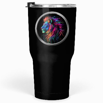 Discover Lion Art Tumblers 30 Oz