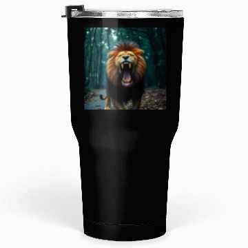 Discover Angry lion Tumblers 30 Oz
