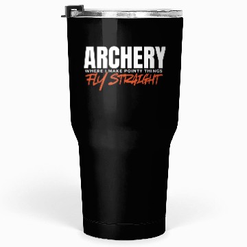 Discover Funny Archery Coach Game Competition for Hunter Tumblers 30 Oz