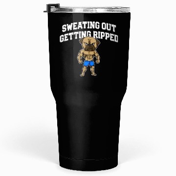 Discover Sweating Out Getting Ripped Workout Player Gym Tumblers 30 Oz