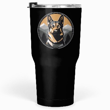 Discover German Shepherd in Nature Tumblers 30 Oz