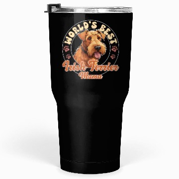 Discover Irish Terrier Dog Irish Terrier Mama Tumblers 30 Oz