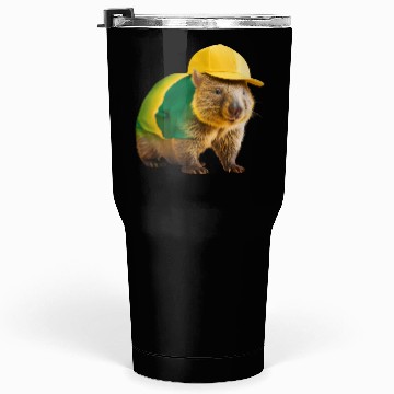 Discover Green and Gold Wombat 2 Tumblers 30 Oz