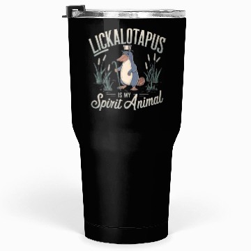 Discover Lickalotopus: The Platypus Spirit Tumblers 30 Oz