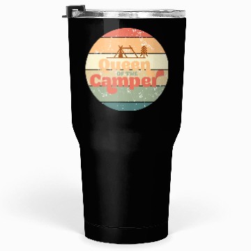 Discover Queen Of The Camper Tumblers 30 Oz