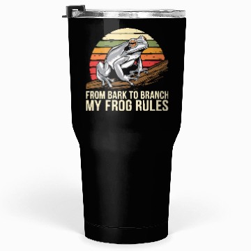 Discover Gray Tree Frog Lover Animal Amphibian Froggy Toad Tumblers 30 Oz