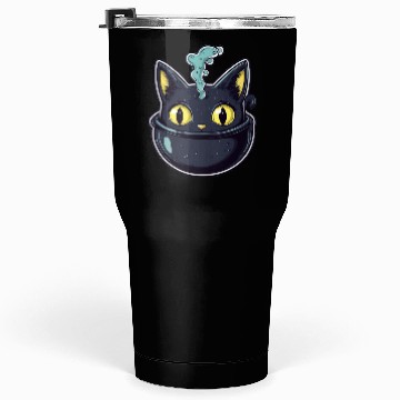 Discover Cat Boiler Cat Witch Halloween Tumblers 30 Oz