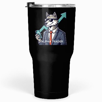 Discover alpha trader wolf Tumblers 30 Oz