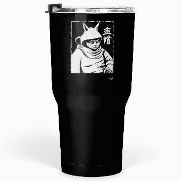 Discover Cat Shogun Samurai Tumblers 30 Oz