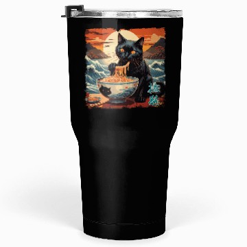 Discover Cat Ramen Tumblers 30 Oz