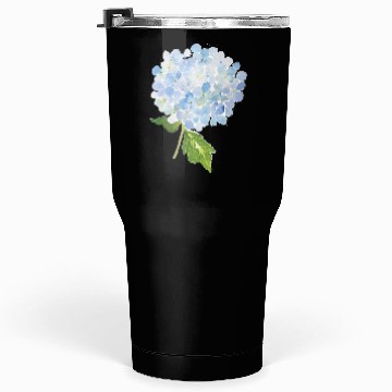 Discover Blue hydrangea watercolor flower Active Tumblers 30 Oz