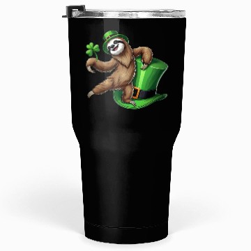 Discover St. Patrick's Day Penguin with Clover and Hat Tumblers 30 Oz