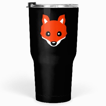 Discover Red Fox Forest Animal Cunning Smart Cute Wild Dog Tumblers 30 Oz