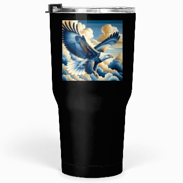 Discover Fantasy Eagle Design Tumblers 30 Oz