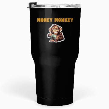 Discover MONEY MONKEY Tumblers 30 Oz