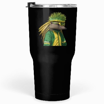 Discover Green and Gold Echidna 2 Tumblers 30 Oz
