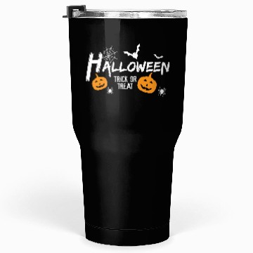 Discover halloween trick or treat Tumblers 30 Oz