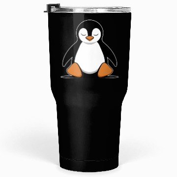 Discover Chill Vibes Penguin Meditating Calmly Tumblers 30 Oz