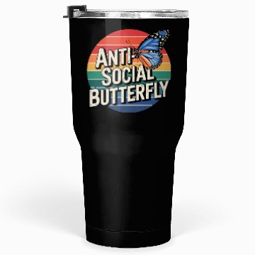 Discover Butterfly No Talking Alone Left Alone Tumblers 30 Oz